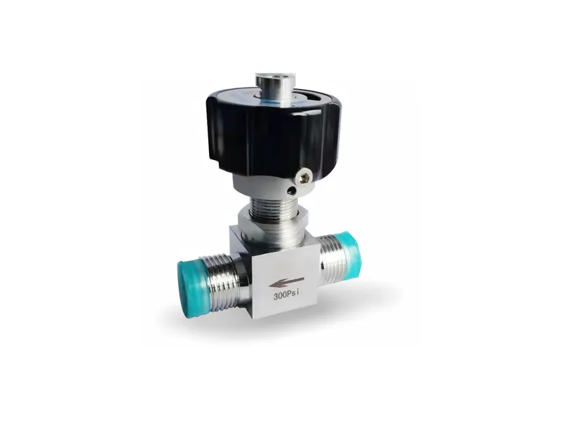 Manual Diaphragm Valve with Status Indicator & LOTO